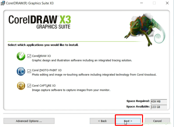 12-cai-corel-x3 Laptop Cũ Bình Dương - 12 cai corel