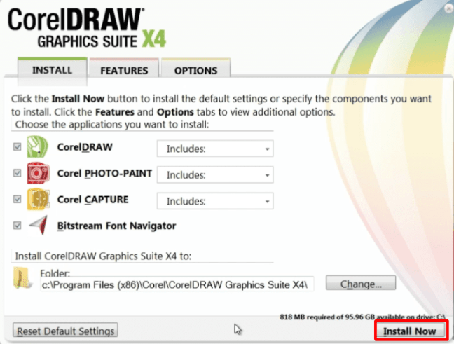Tải và cài đặt Corel Draw X4 Full tính năng vĩnh viễn 100% 16 Laptop Cũ Bình Dương - Laptop huynh gia Tai va cai dat Corel Draw X4 Full tinh nang vinh vien 100 3