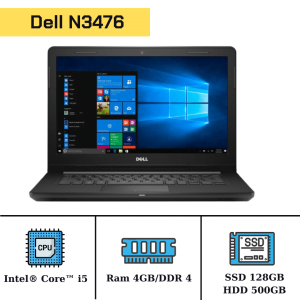 Dell N3476 -I5 8250u | Ram 4G| HDD 1T| AMD Radeon R520| Pin 3h| LCD 14 33780