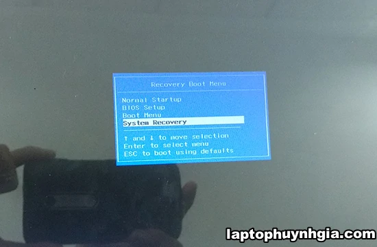Laptop Cũ Bình Dương - cach su dung onekey recovery laptop lenovo 1
