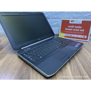 Laptop Dell E5520 -I5 2520m| Ram 4G| HDD 500G| Intel HD 3000| Pin 2h| LCD 15.6