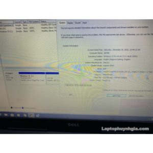 Laptop Dell N5542 -I3 4005u| Ram 4G| SSD 256G| Intel HD| Pin 2h| LCD 15.6