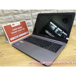 Laptop Asus K501 -I5 6200u| 4G| SSD 180G| HDD 1T| Nvidia GT940mx| LCD 15.6 FHD