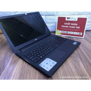 Laptop Dell N3558 -I3 5015u| Ram 4G| HDD 1T| Intel HD 5500| Pin 2h| LCD 15.6