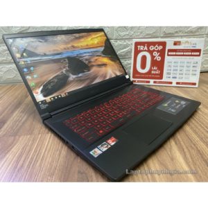 Laptop MSI Bravo 15 -AMD Ryzen5 4600H| Ram 8G| Nvme M.2 256G| AMD RX5300| LCD 15.6 FHD IPS