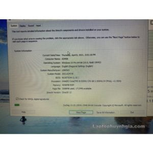 Lenovo Thinkpad X250 - Core I5 5300u| Ram 4G| SSD 256G| Pin 3h| LCD 12.5inch