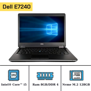 Dell E7240/Core - I5 4310u/Ram 8G/SSD 128G/Intel HD/Lcd 12.5" HD/Windows 10 33628