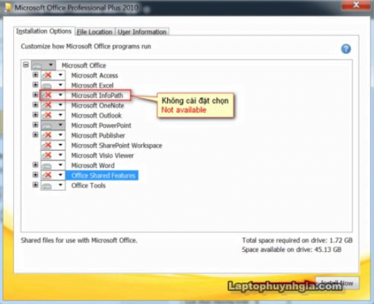Download free Office 2010 Full - Hoàn toàn miễn phí 4 Laptop Cũ Bình Dương - image 2