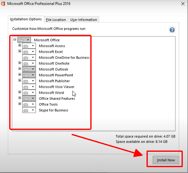 Download Office 2016 full - Hướng dẫn chi tiết 6 Laptop Cũ Bình Dương - pic6 2