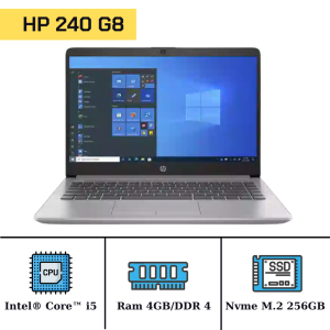 HP 240 G8/I5 1135G7/Ram 4GB/Nvme 256GB/Intel(R) Iris(R) Xe/LCD 14" FHD/Windows 10 33961