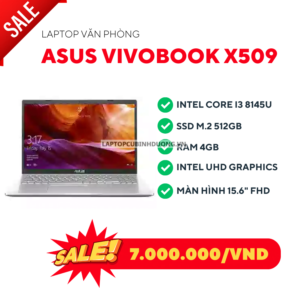 Laptop Asus VivoBook X509 40004