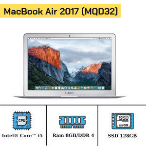 Macbook Air 2017/I5 1.8ghz/Ram 8GB/SSD 128GB/Intel HD 6000/LCD 13.5inh/MacOS 33659