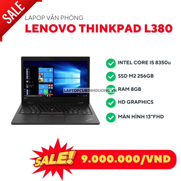 Thinkpad L380 - Giá Rẻ Trả Góp 0% Uy Tín Chất Lượng.