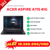 Acer A715 41G/AMD Ryzen5 3550H/Ram 8GB/SSD Nvme M.2 256GB/Nvidia GTX1650/LCD 15.6