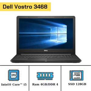 Dell Vostro 3468/I5 7200u/Ram 4GB/SSD 128GB/Intel UHD 620/LCD 14inch/Windows 10 33783