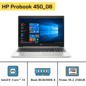 HP Probook 450_G6/Core(TM) I5 8265u/Ram 8GB/SSD Nvme M.2 256GB/Intel uHD 620/LCD 15.6 FHD/Windows 10 33615