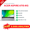 Laptop Acer Swift3/Pentium N5000/Ram 4GB/SSD 64GB/Intel uHD 605/LCD 13