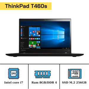 Lenovo Thinkpad T470s/I7 7600u/Ram 8GB/SSD 256GB/Intel HD 620/LCD 14 FHD/Windows 10 35197