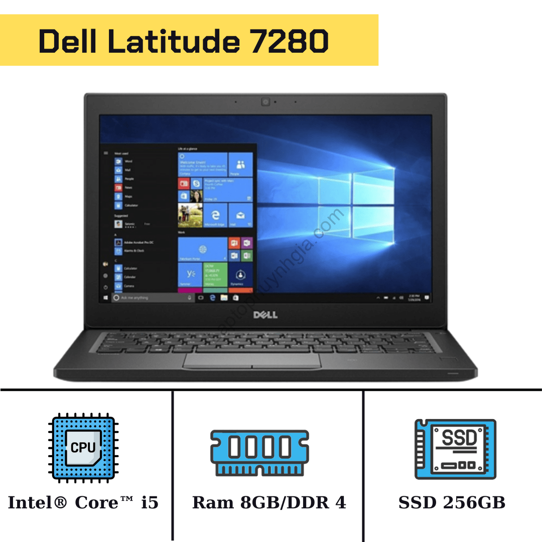 Dell Latitude 7280 - Giá Rẻ Trả Góp 0% Uy Tín Chất Lượng