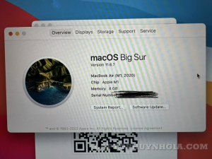 MacBook Air 2020 (MGN93) 33974