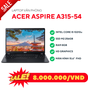 Laptop Acer Aspire A315-54 40750