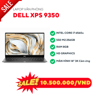Laptop Dell XPS 9350 | LCD 3K cảm ứng 40804