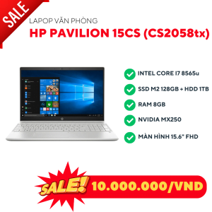 Laptop HP Pavilion 15CS (CS2058tx) 40942