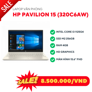 Laptop HP Pavilion PC 15 (320C6AW) 40940