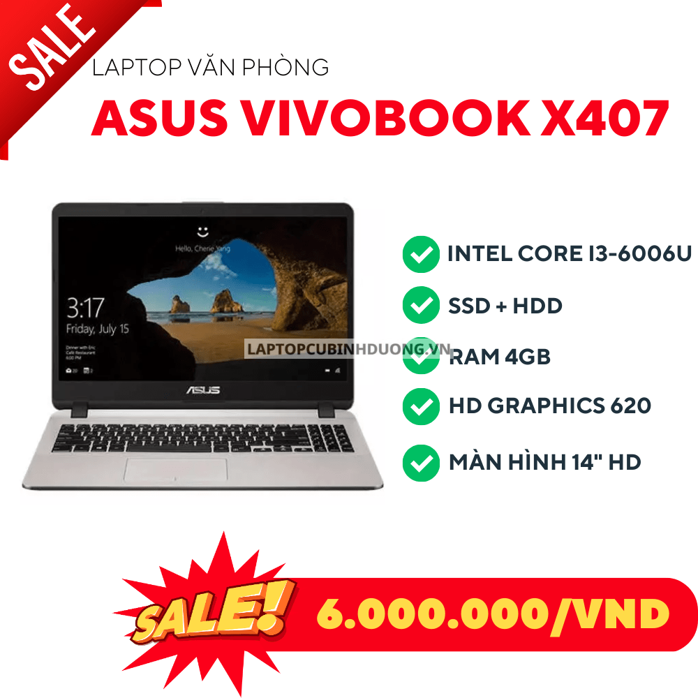 Laptop Asus Vivobook X407 38304