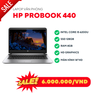 Laptop HP Probook (440) - I5 6200u/8GB/128GB/Win10 40946