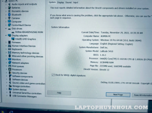 Laptop Latitude 5410 35527