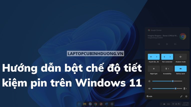 Hướng dẫn bật chế độ tiết kiệm pin trên Windows 11 36445