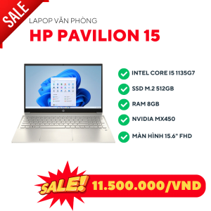 Laptop HP Pavilion 15(EG0xxx) 40916