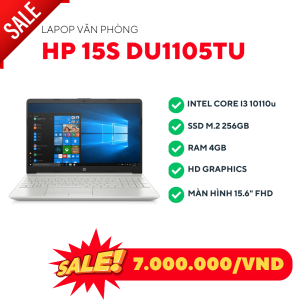 Laptop HP 15s DU1105TU 40917