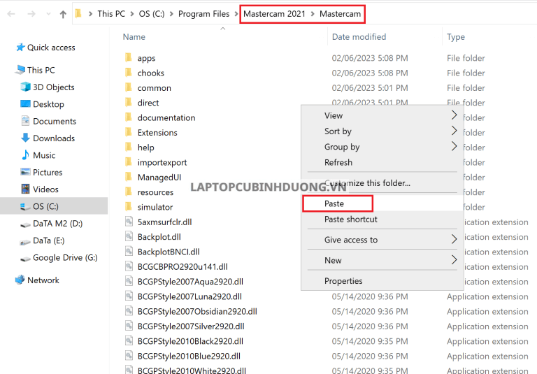 TẢI VÀ CÀI ĐẶT MASTERCAM 2021 HƯỚNG DẪN CHI TIẾT Laptop Cũ Bình Dương