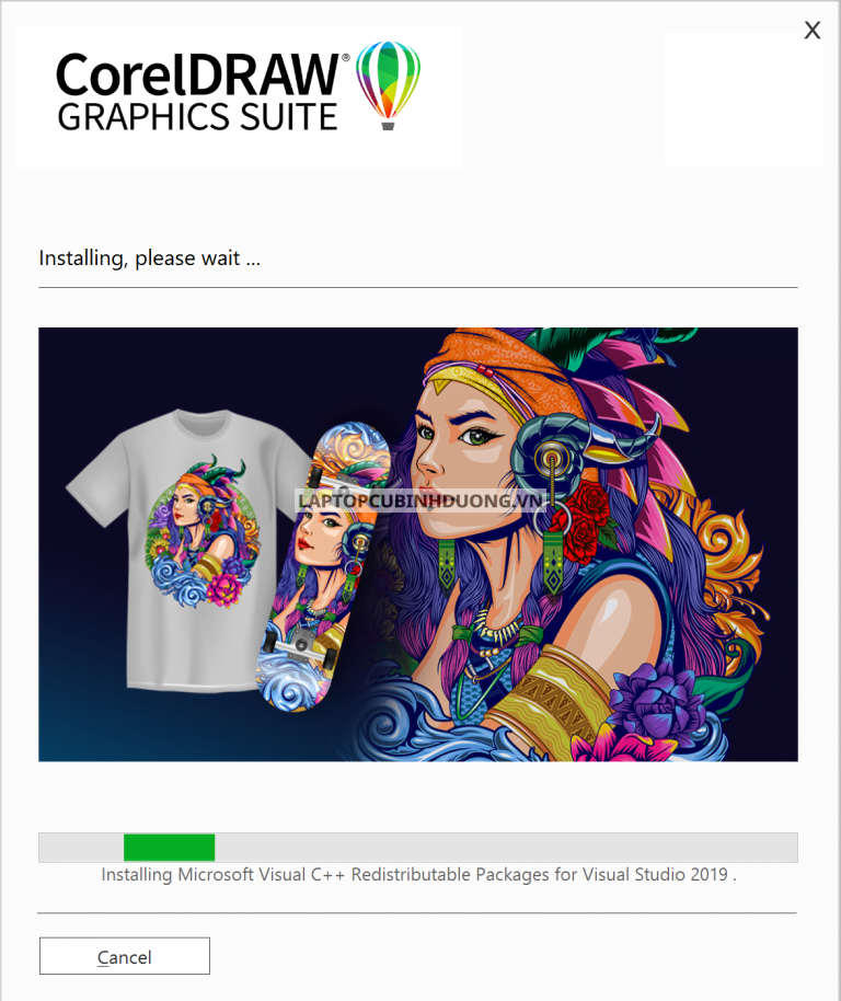 Download CorelDRAW Graphics Suite 2022 Laptop Cũ Bình Dương