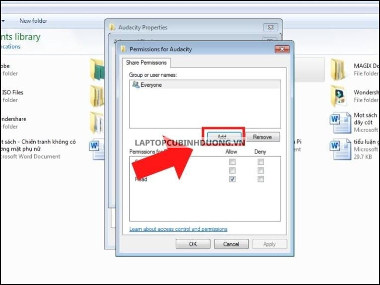 Hướng dẫn chia sẻ file trong mạng LAN trên máy tính đơn giản 38524