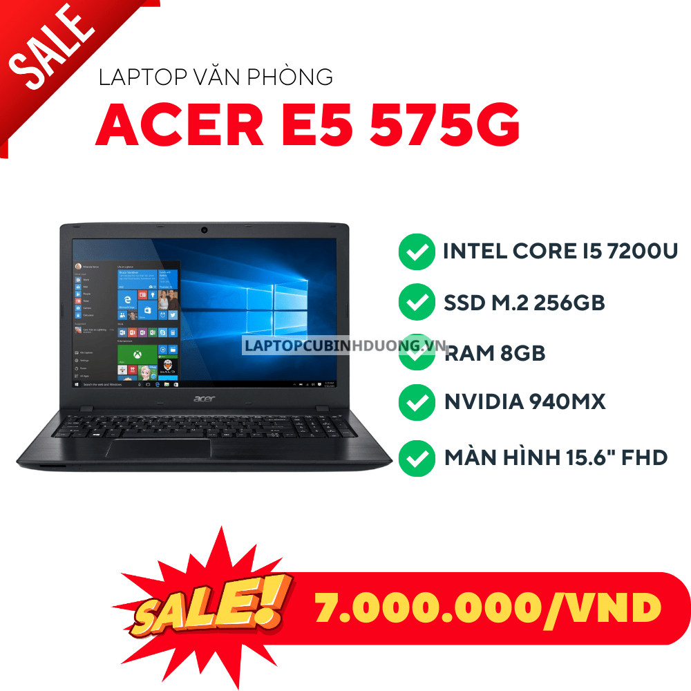 Laptop Acer Aspire E5 575G 38713