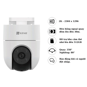 Camera WiFi EZVIZ H8C 4MP 4K - Camera Bình Dương 39540