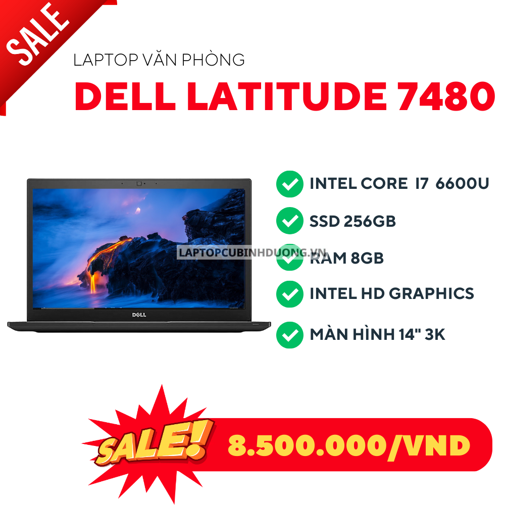 Laptop Dell Latitude 7480 39312