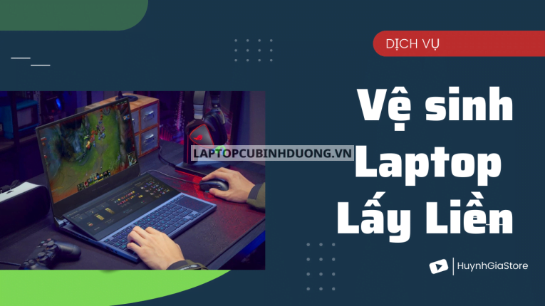 Vệ Sinh Laptop Gaming Lấy Liền Tại TDM Bình Dương 39835