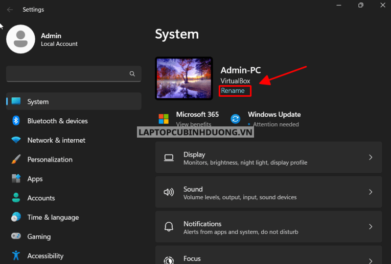 Hướng dẫn đổi tên máy tính Windows 11 cực dễ 40287