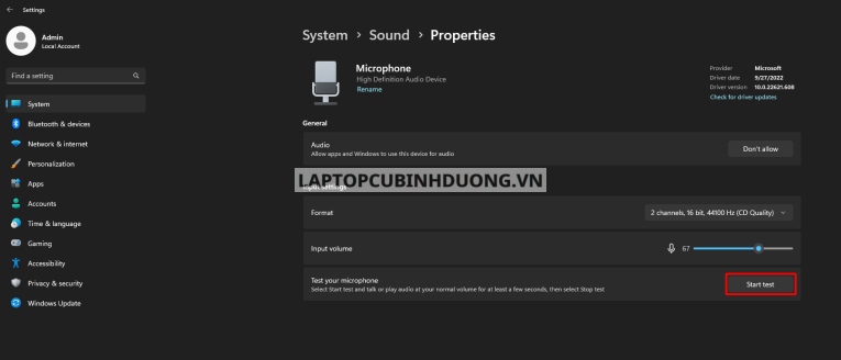Bạn đã biết thiết lập và cài đặt Microphone trên Windows 11 chưa? 40491