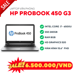HP Probook 450 G3 - Laptop Cũ Bình Dương 40355