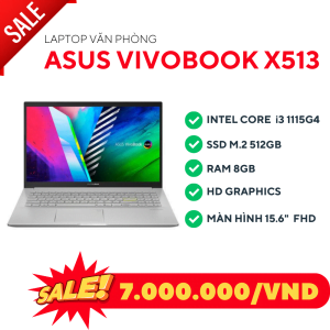 Laptop Asus Vivobook X513EAN (A515EA - BN1624W) - Laptop Cũ Bình Dương 40590