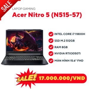 Laptop Gaming Acer Nitro 5 (N515-57) Cũ - Laptop Cũ Bình Dương 40514