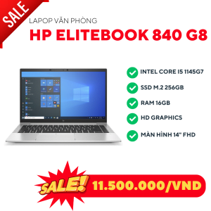 HP Elitebook 840 G8 - I5 1145G7/16GB/256GB/Win10 41180