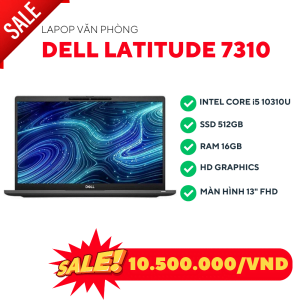 Laptop Dell Latitude 7310 Cũ - I5 10310U/16GB/512GB/Win10 41501
