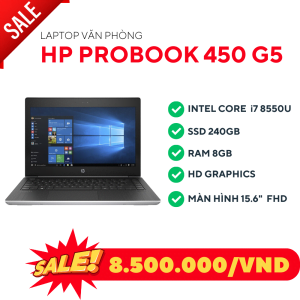 Laptop HP PROBOOK 450 G5 Cũ - Laptop Cũ Bình Dương 40628