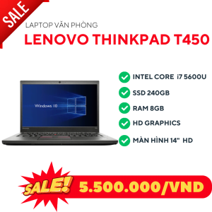 Laptop Lenovo ThinkPad T450 Cũ - Laptop Cũ Bình Dương 40647